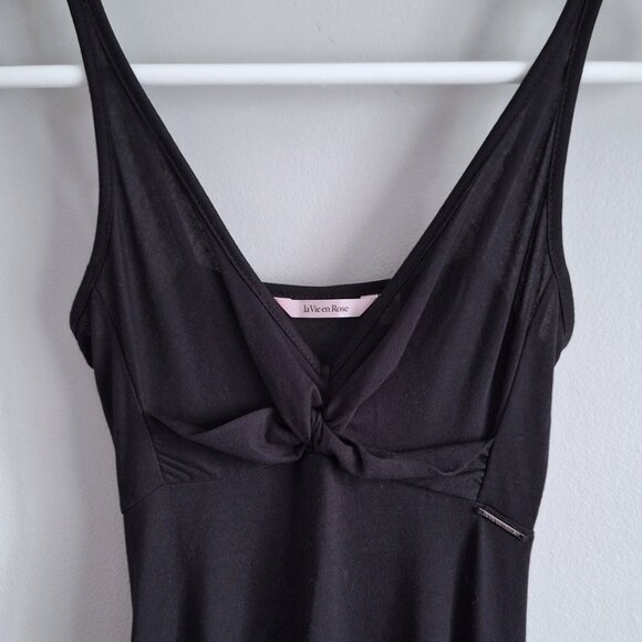 La Vie en Rose Black Maxi Dress - Picture 1 of 7